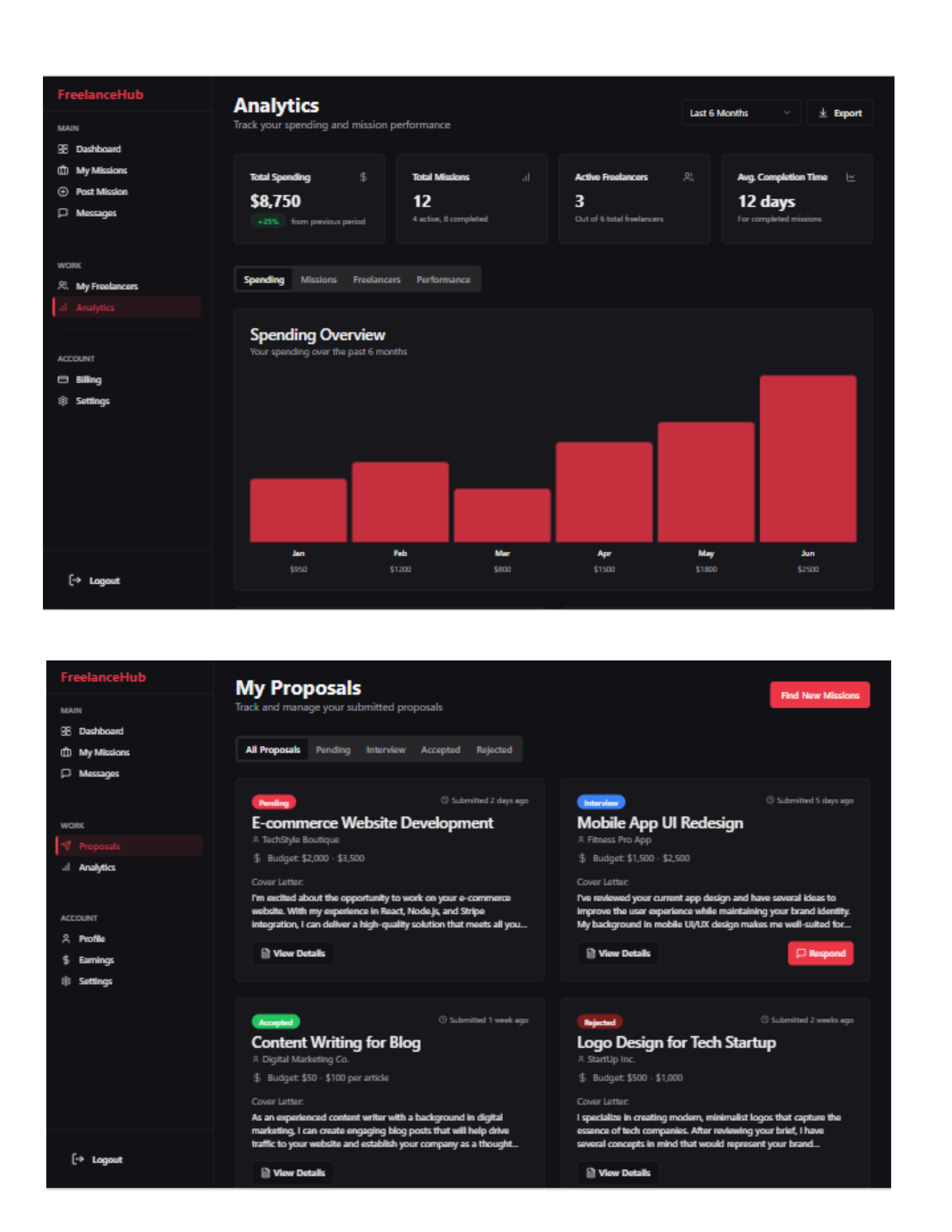 dataproject.FreelanceHub.title gallery image 3