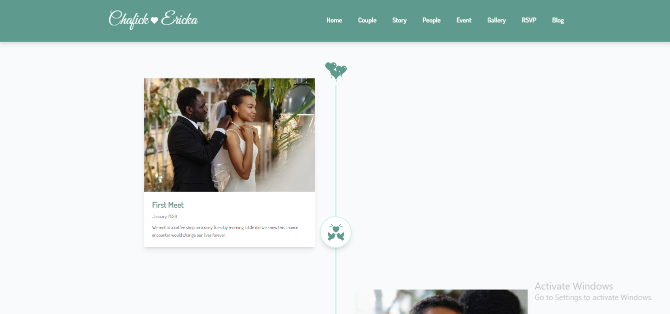 dataproject.weddingChafickEricka.title gallery image 3